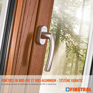 Catalogue Finstral - Fenêtres Bois/PVC et Bois/Aluminium System Lignatec