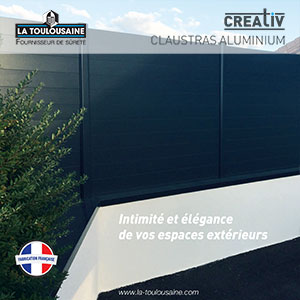 Catalogue La Toulousaine - Claustras aluminium